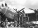 Avro Lancaster B.Mk.1 L7540 83 Squadron OL-U nose and port engine nacelle detail (ww2images.com A04177w)